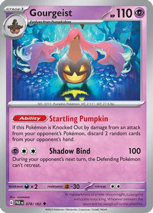 Gourgeist 078 SV04 Paradox Rift - Uncommon