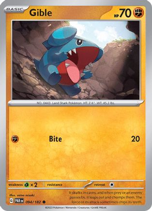 Gible 094 SV04 Paradox Rift - Common