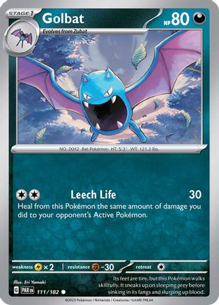 Golbat 111 SV04 Paradox Rift - Common