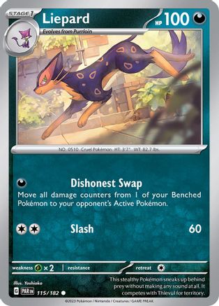 Liepard 115 SV04 Paradox Rift - Common