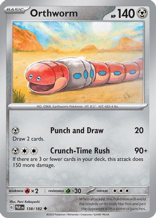 Orthworm 138 SV04 Paradox Rift - Uncommon