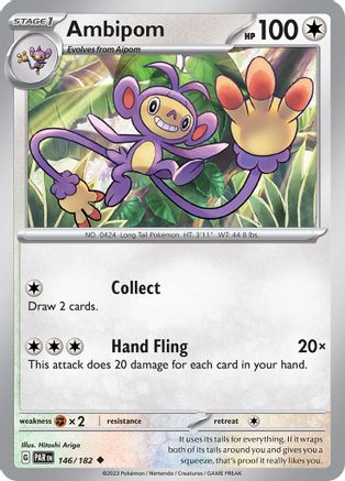 Ambipom 146 SV04 Paradox Rift - Uncommon