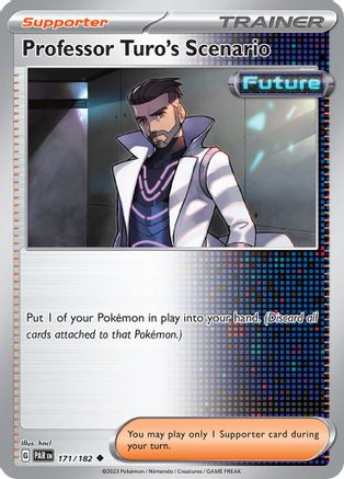 Professor Turo's Scenario 171 SV04 Paradox Rift - Uncommon