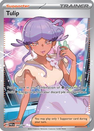 Tulip 244/182 - Holofoil SV04 Paradox Rift - Ultra Rare