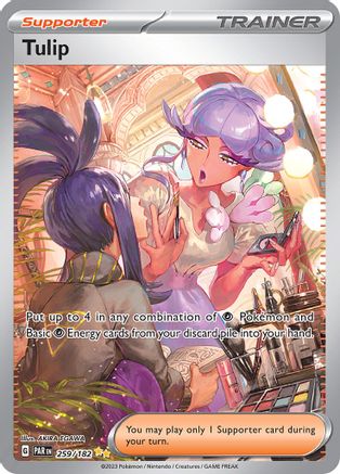 Tulip 259/182 - Holofoil SV04 Paradox Rift - Special Illustration Rare