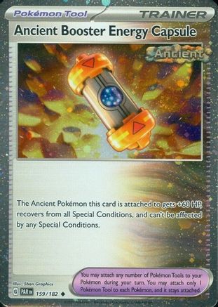 Ancient Booster Energy Capsule 159 - Holofoil Miscellaneous Cards & Products - Uncommon