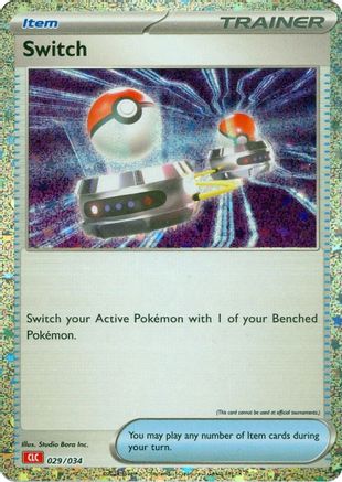 Switch (CLC) 029 - Holofoil Trading Card Game Classic - Classic Collection