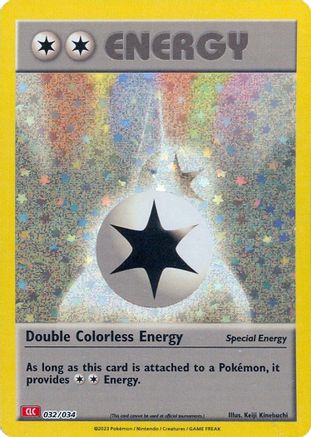 Double Colorless Energy (CLC) 032 - Holofoil Trading Card Game Classic - Classic Collection