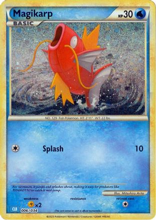 Magikarp 006 - Holofoil Trading Card Game Classic - Classic Collection
