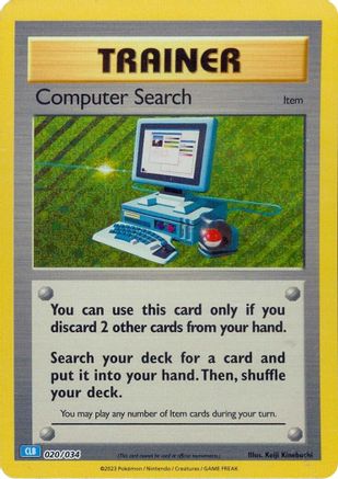 Computer Search (CLB) 020 - Holofoil Trading Card Game Classic - Classic Collection