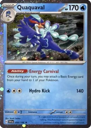 Quaquaval (Cosmos Holo) 054/198 - Holofoil Miscellaneous Cards & Products - Promo