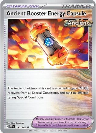 Ancient Booster Energy Capsule 140 - Reverse Holofoil SV05 Temporal Forces - Uncommon