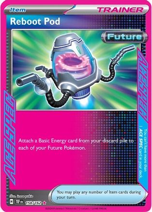 Reboot Pod 158 - Holofoil SV05 Temporal Forces - ACE SPEC Rare