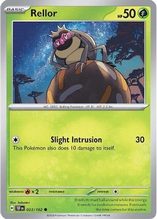 Rellor 023 - Reverse Holofoil SV05 Temporal Forces - Common