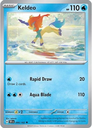 Keldeo 044 SV05 Temporal Forces - Uncommon