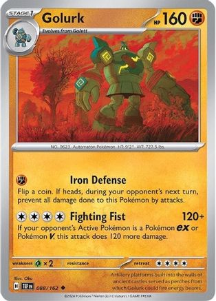 Golurk 088 SV05 Temporal Forces - Uncommon