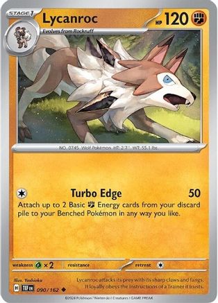 Lycanroc 090 SV05 Temporal Forces - Uncommon