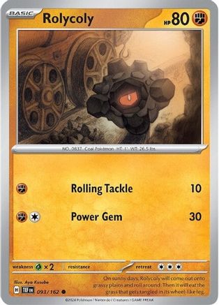 Rolycoly 093 SV05 Temporal Forces - Common