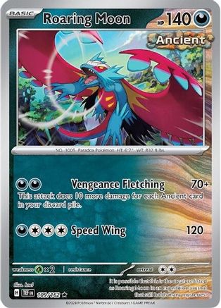 Roaring Moon 109 - Holofoil SV05 Temporal Forces - Rare