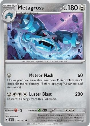 Metagross 115/162 SV05 Temporal Forces - Uncommon