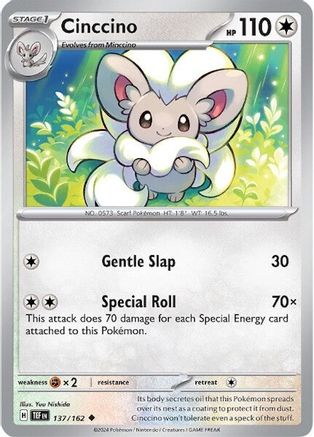 Cinccino 137/162 SV05 Temporal Forces - Uncommon