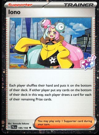 Iono (Cosmo Foil) 185/193 - Holofoil Miscellaneous Cards & Products - Promo
