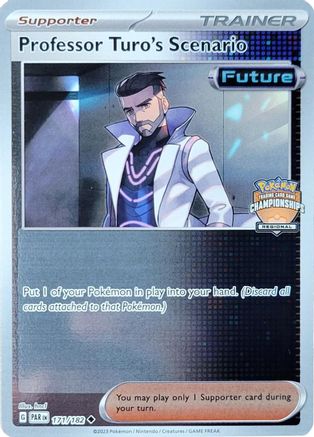 Professor Turo's Scenario (Regional Championship) - Reverse Holofoil League & Championship Cards - Promo