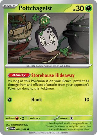 Poltchageist 020/167 SV06 Twilight Masquerade - Common