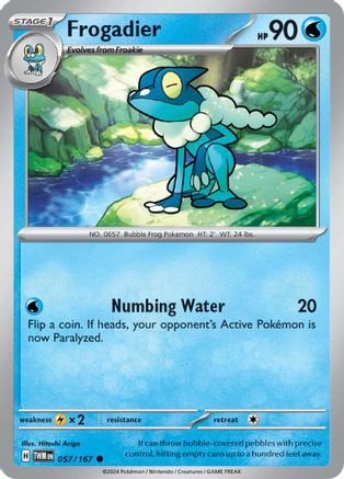 Frogadier 057 SV06 Twilight Masquerade - Common