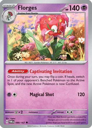 Florges 088 SV06 Twilight Masquerade - Uncommon