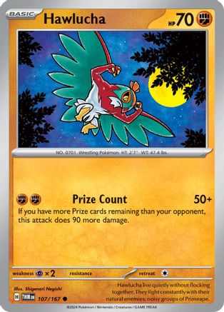 Hawlucha 107 SV06 Twilight Masquerade - Common