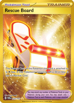 Rescue Board 225 - Holofoil SV06 Twilight Masquerade - Hyper Rare