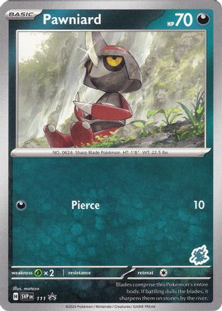 Pawniard - Darkrai Deck 111 Battle Academy 2024 - Promo