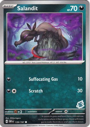 Salandit - Darkrai Deck Battle Academy 2024 - Common