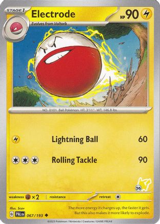 Electrode - Pikachu 56 Battle Academy 2024 - Uncommon