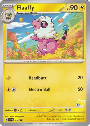 Flaaffy - Pikachu 5 Battle Academy 2024 - Promo