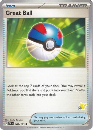 Great Ball - Pikachu 38 Battle Academy 2024 - Common