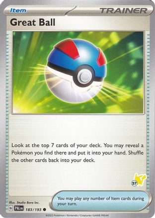 Great Ball - Pikachu 57 Battle Academy 2024 - Common