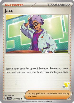 Jacq - Pikachu 51 175 Battle Academy 2024 - Uncommon