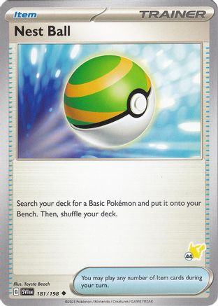 Nest Ball - Pikachu 44 181/198 Battle Academy 2024 - Uncommon