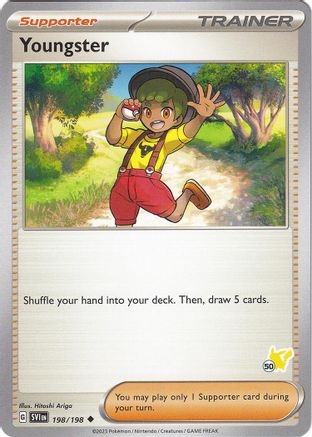 Youngster - Pikachu 50 Battle Academy 2024 - Uncommon