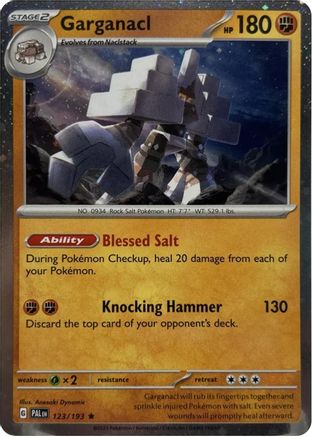 Garganacl (Cosmos Holo) 123 - Holofoil Blister Exclusives - Rare