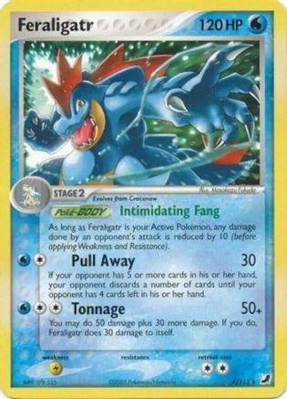 Feraligatr - 4/115/115 Deck Exclusives - Rare