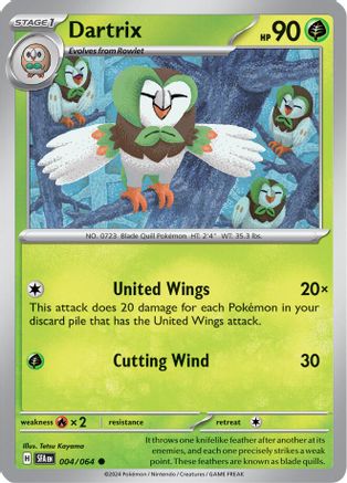 Dartrix 004 SV Shrouded Fable - Common