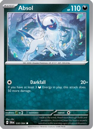 Absol 030 SV Shrouded Fable - Common