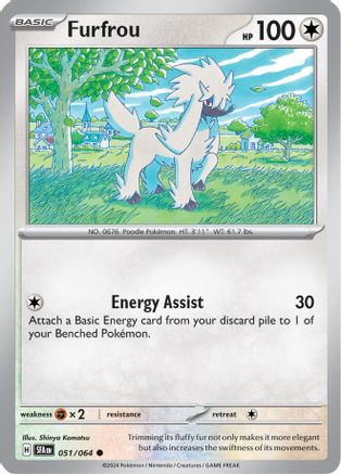 Furfrou 051 SV Shrouded Fable - Common
