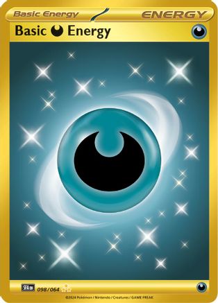 Basic Darkness Energy 098 - Holofoil SV Shrouded Fable - Hyper Rare