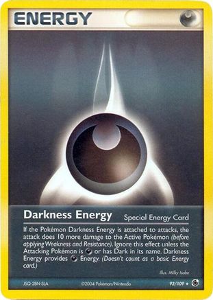 Darkness Energy (Special) - 93/109 (No E-Reader)/109 Deck Exclusives - Rare