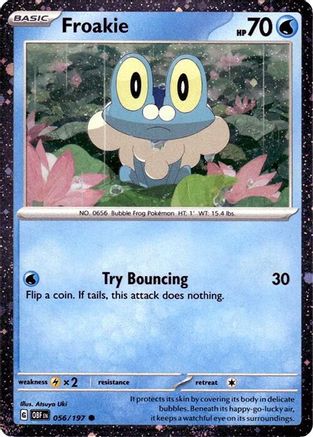 Froakie (Cosmos Holo) 056/197 - Holofoil Miscellaneous Cards & Products - Promo