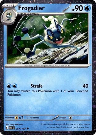 Frogadier (Cosmos Holo) 057/197 - Holofoil Miscellaneous Cards & Products - Promo